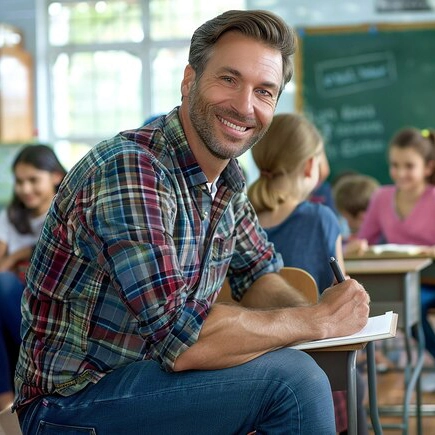man-sits-front-blackboard-with-words-word-it_763111-287453